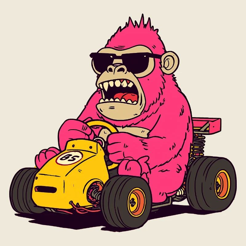 Kart Singe Rose