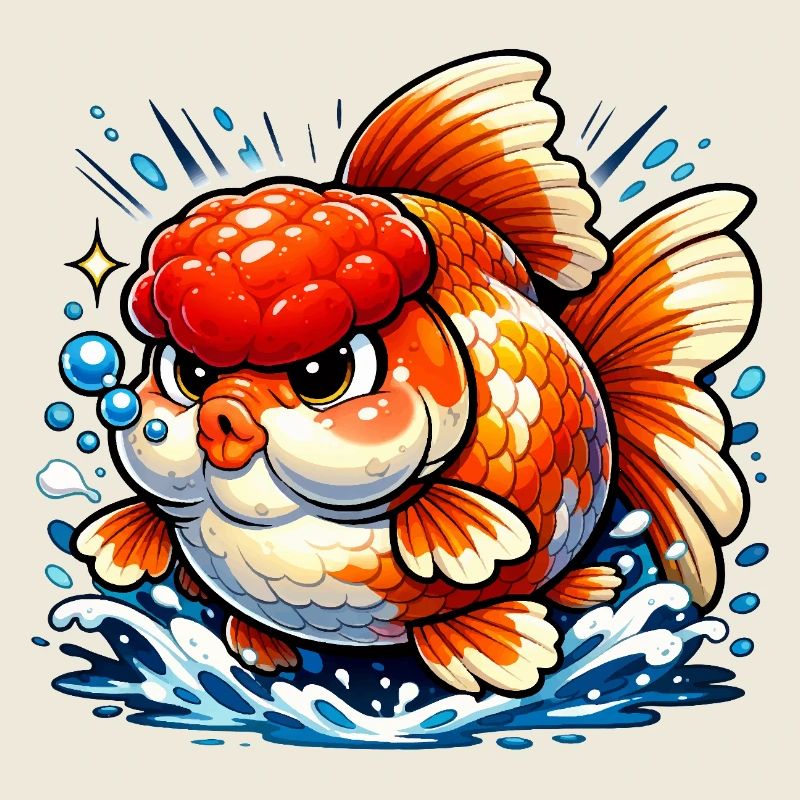 High Quality Fat Oranda Goldfish