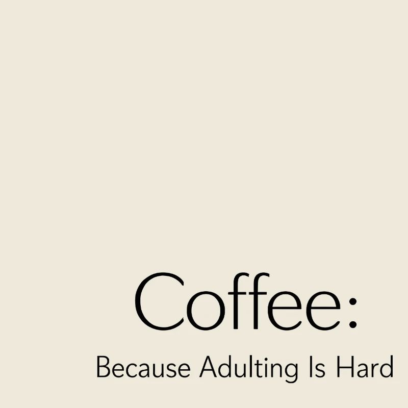 Coffee because Murder is wrong