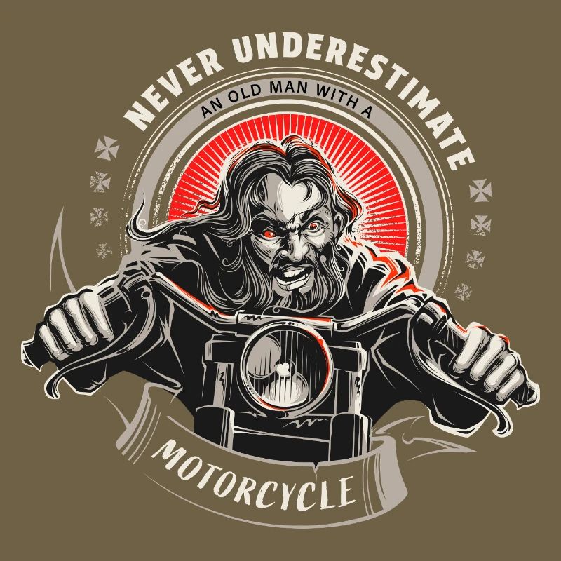 Never underestimate an old man ...