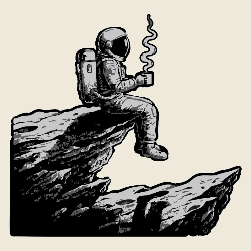 Astronaute Café Espace Falaise