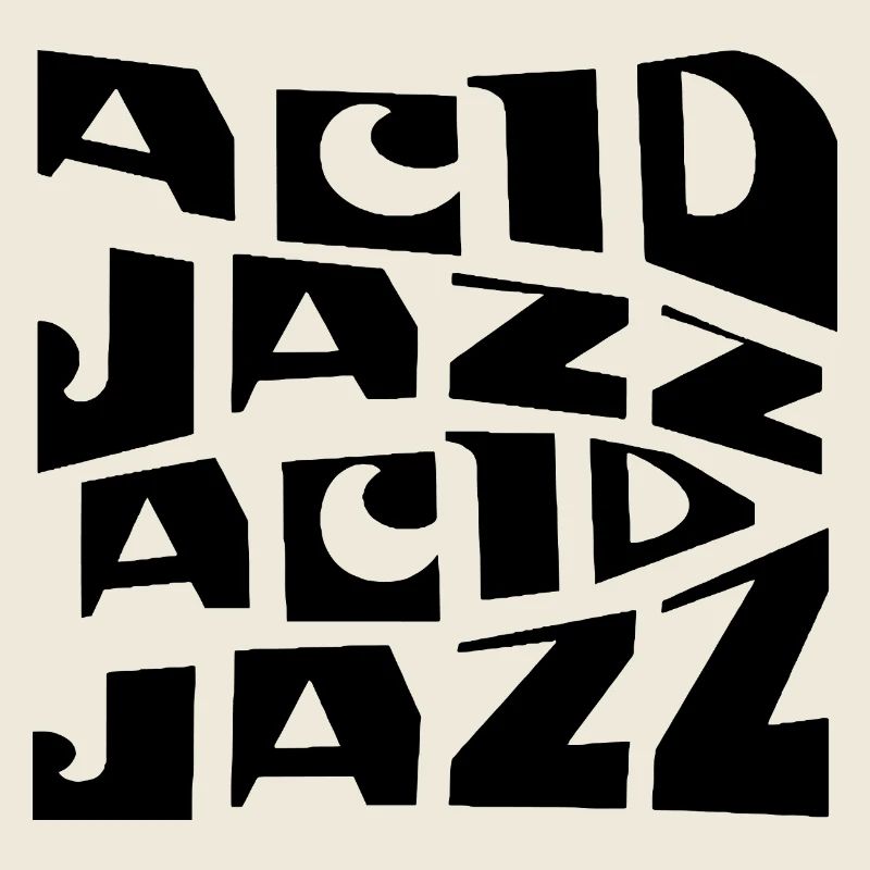 Acid Jazz music poster design