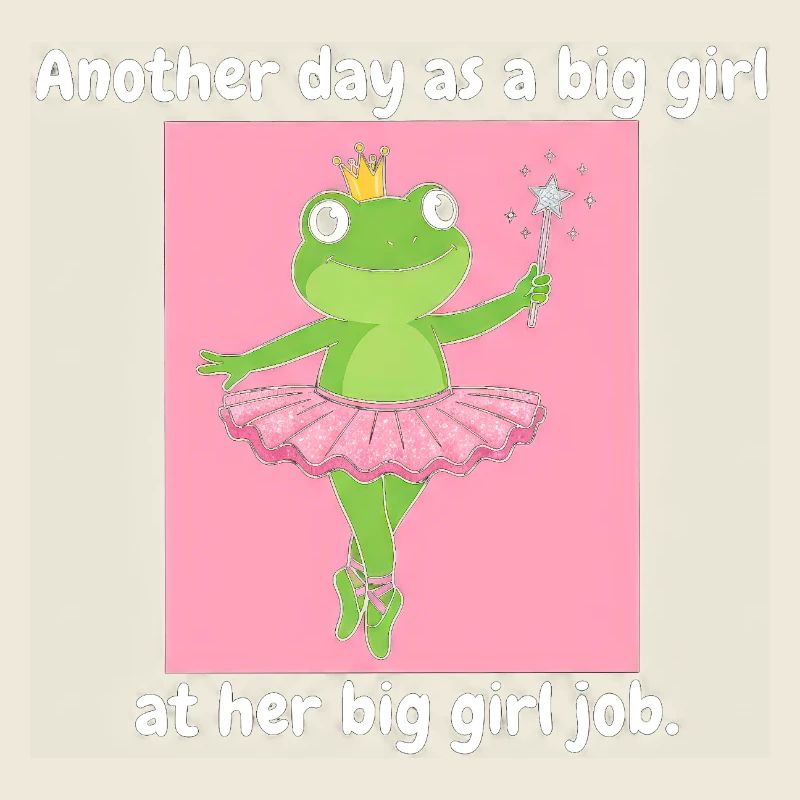 Princesse grenouille en tutu