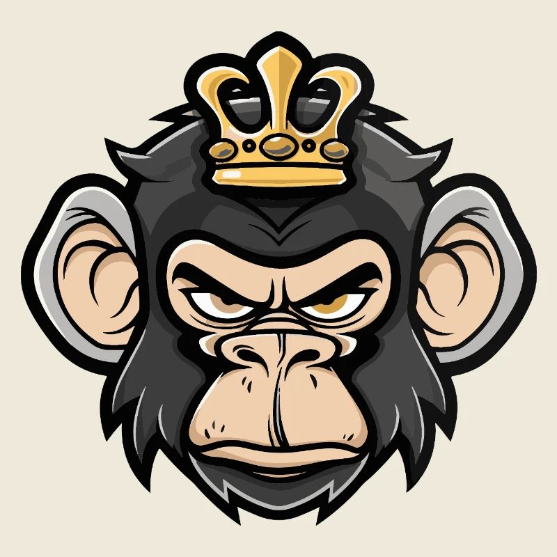Couronne de tête de singe