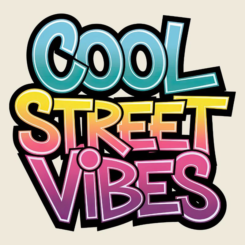 Cool Street Vibes Graffiti