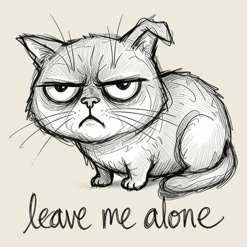 Chat Gribouillis