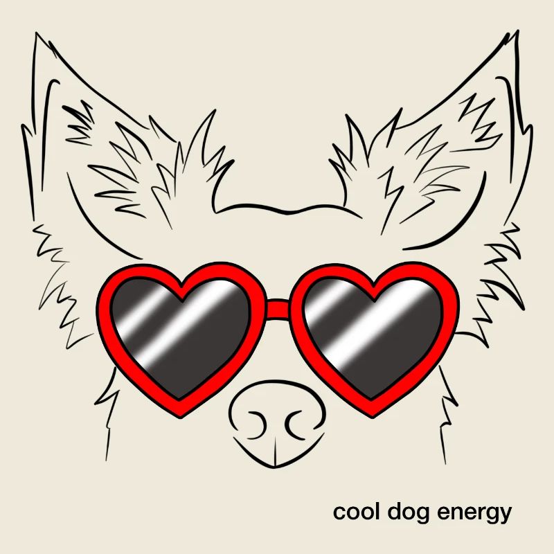 cool dog energy