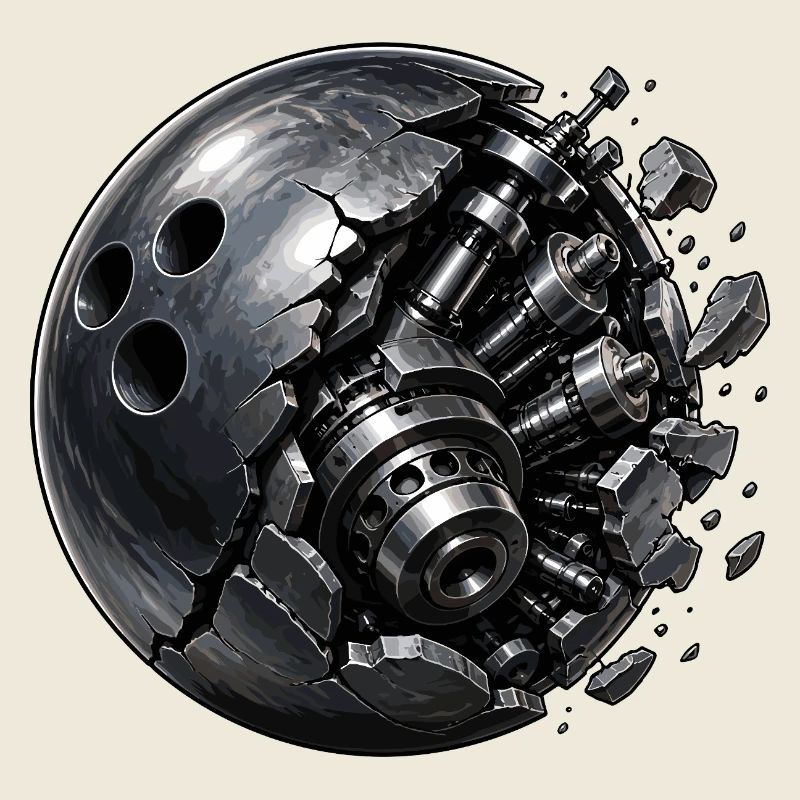 Mécanique principale de l’étoile de la machine à boule de bowling