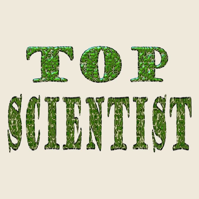 Top Scientist Green Texture