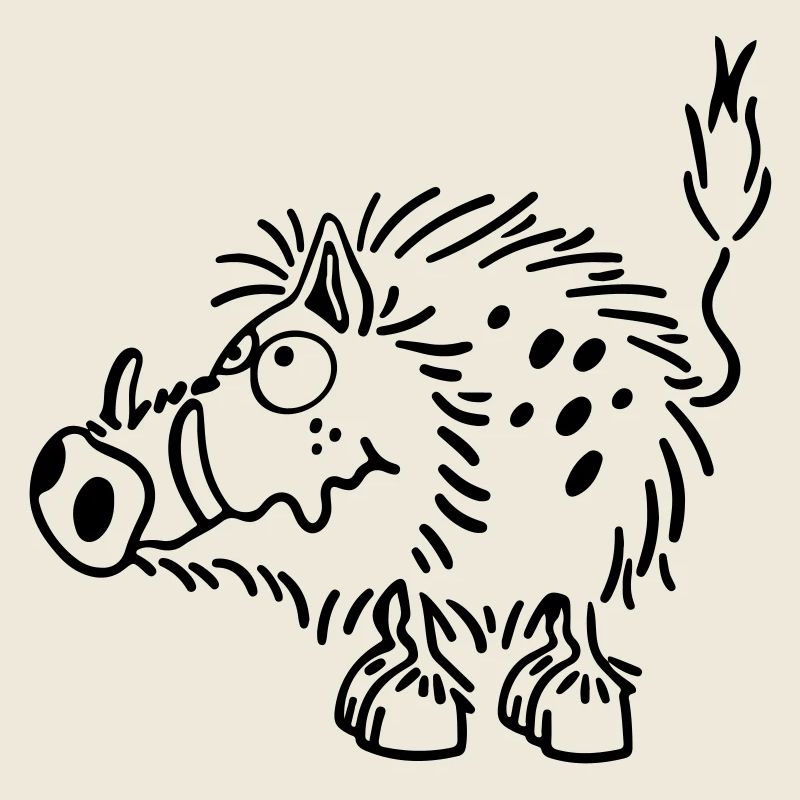 Süßes Wildschwein