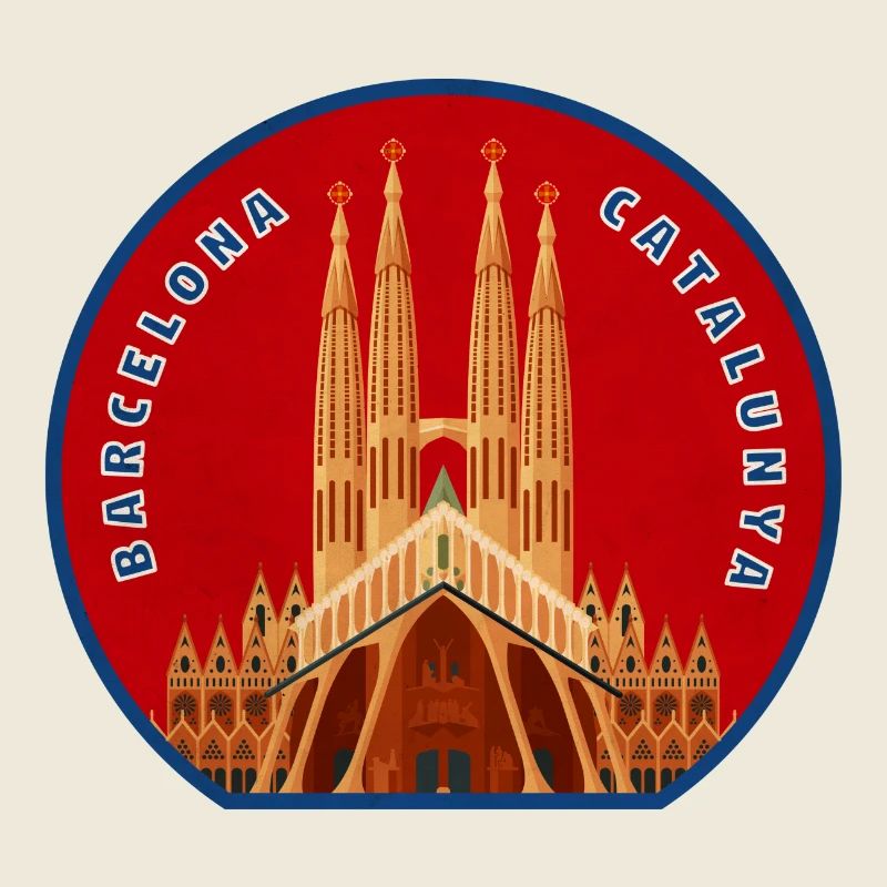 Gaudí Sagrada Família Patch