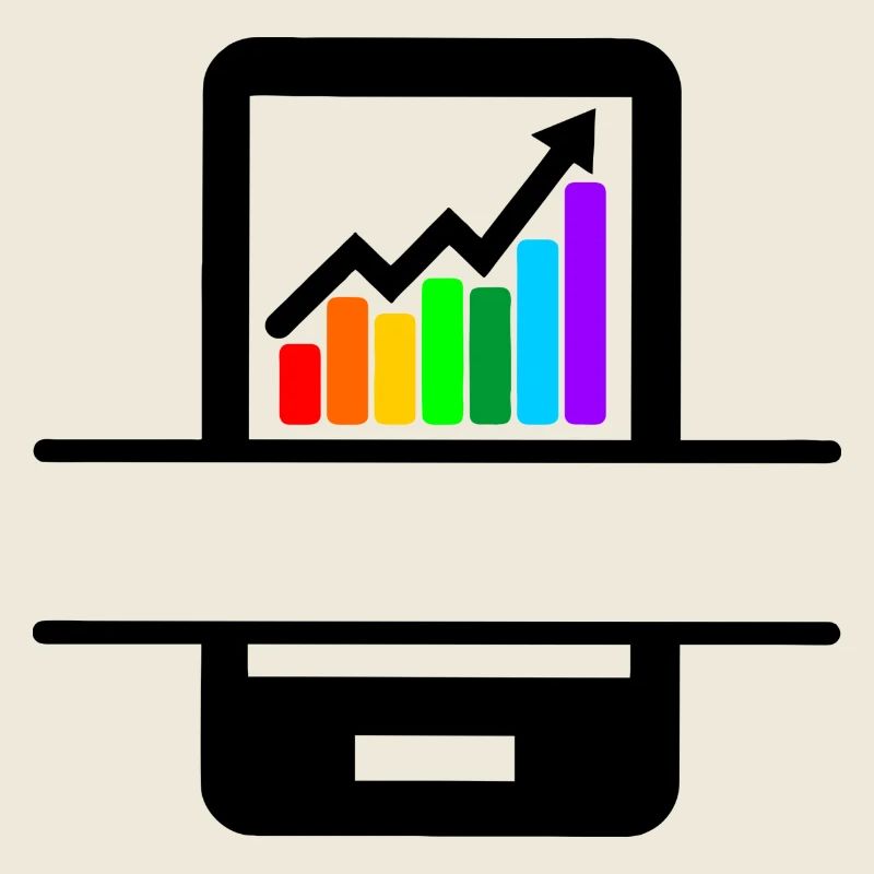 Better results colored graph in smartphone