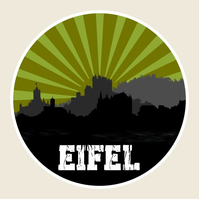 Eifel Skyline Rétro