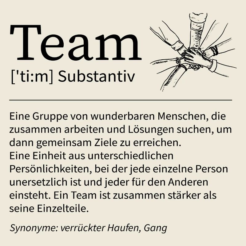 Team Crazy Bunch Gang Saying Office Gift