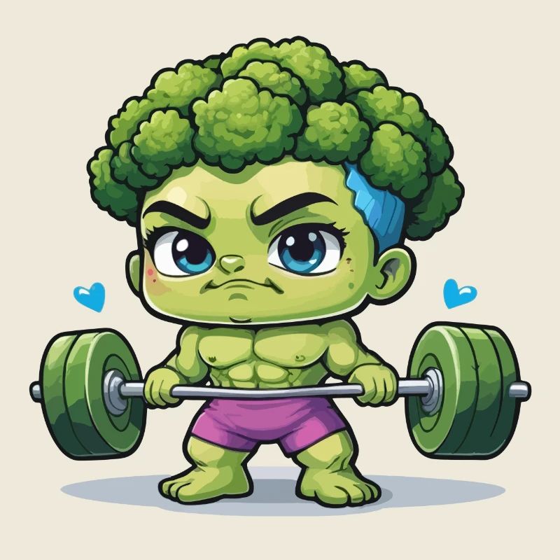 Brocoli pour l’haltérophilie