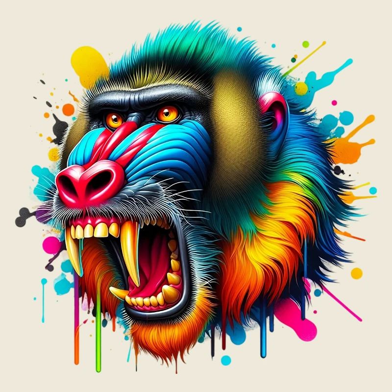Singe Mandrill