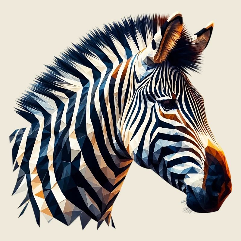 Zèbre polygonal