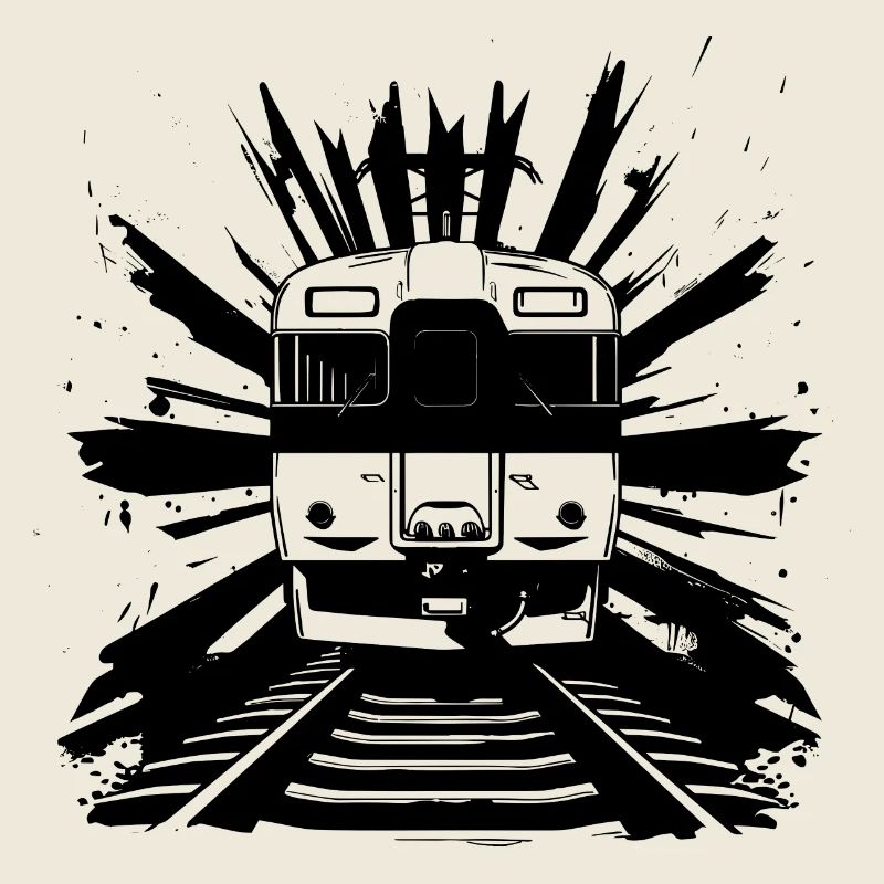 Eisenbahn Skizze