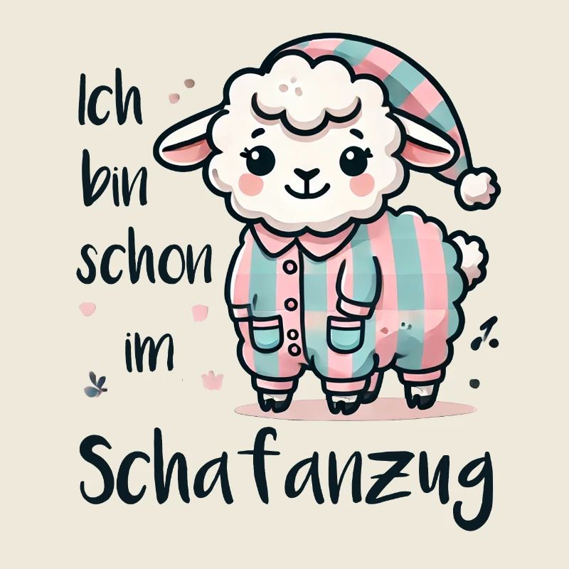 Ich bin schon im Schafanzug