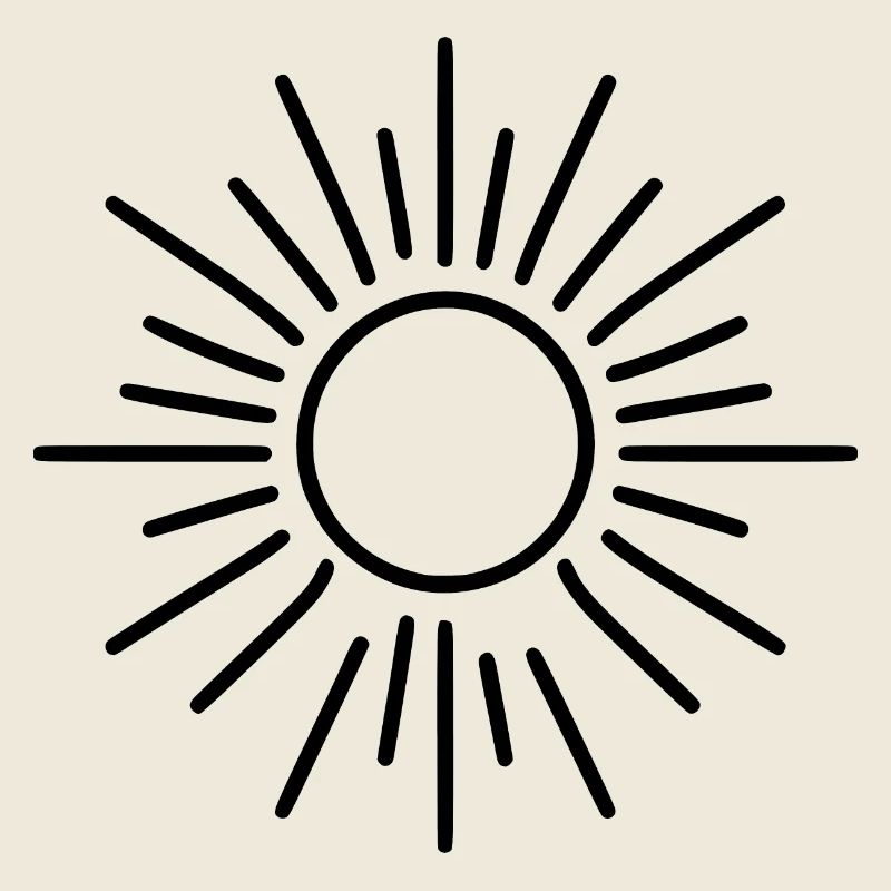 stilisierte Sonne
