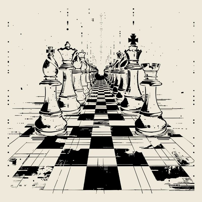 Schach Grafik