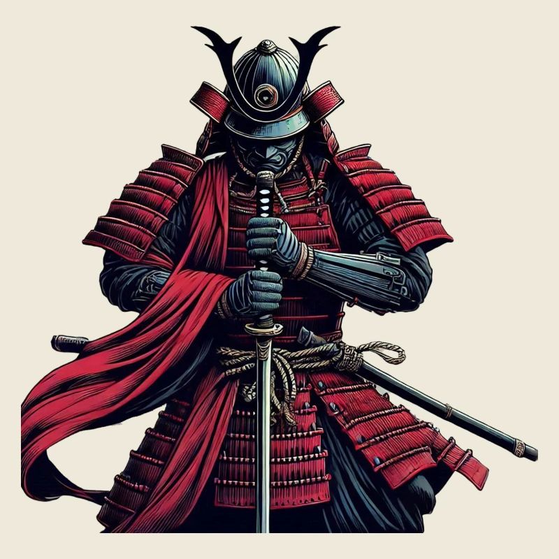 Bushido du guerrier samouraï