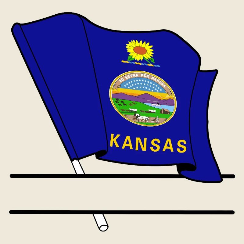 Hinweis Kansas Text Banner