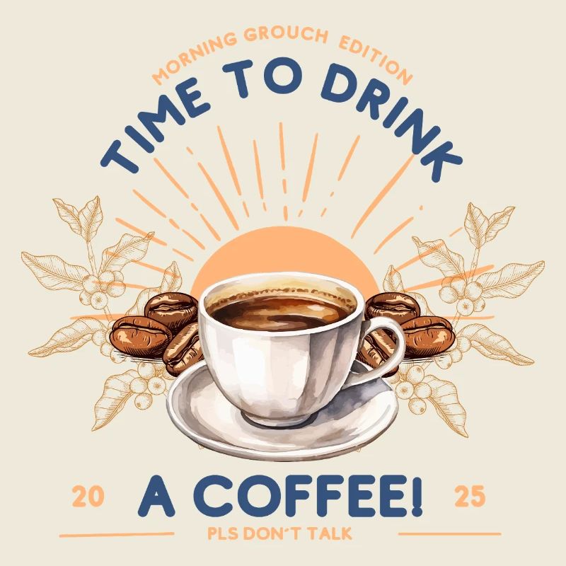 Il est temps de boire du café – Ne pas déranger