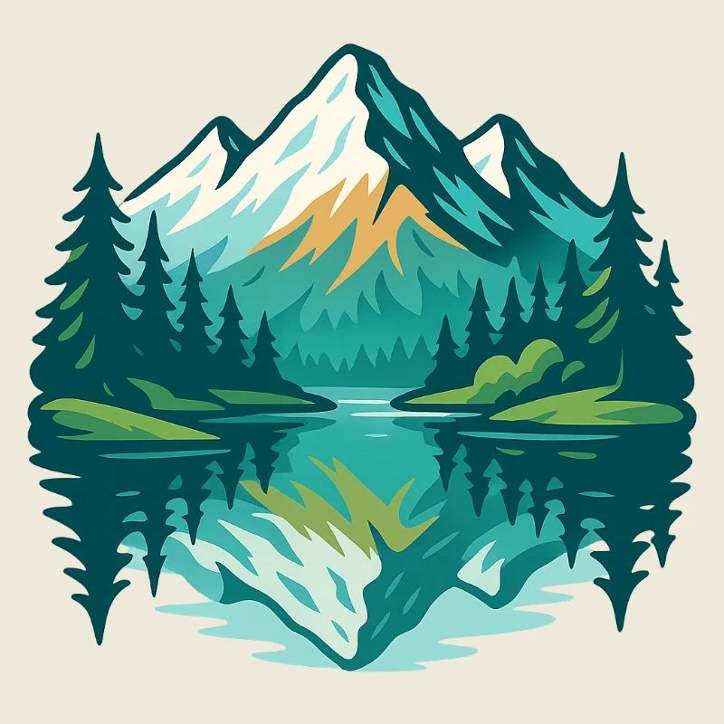 Réflexion alpine