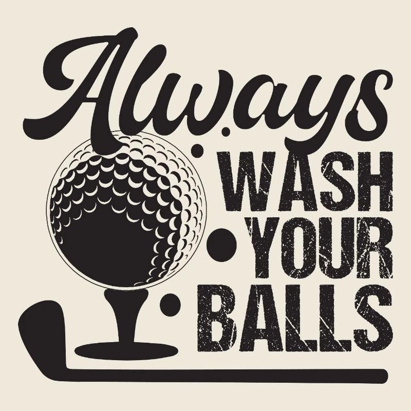 Golf - Lavez toujours vos balles