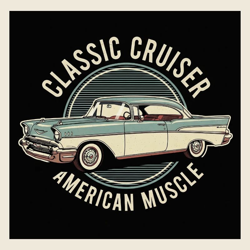 Classic American Muscle Cruiser
