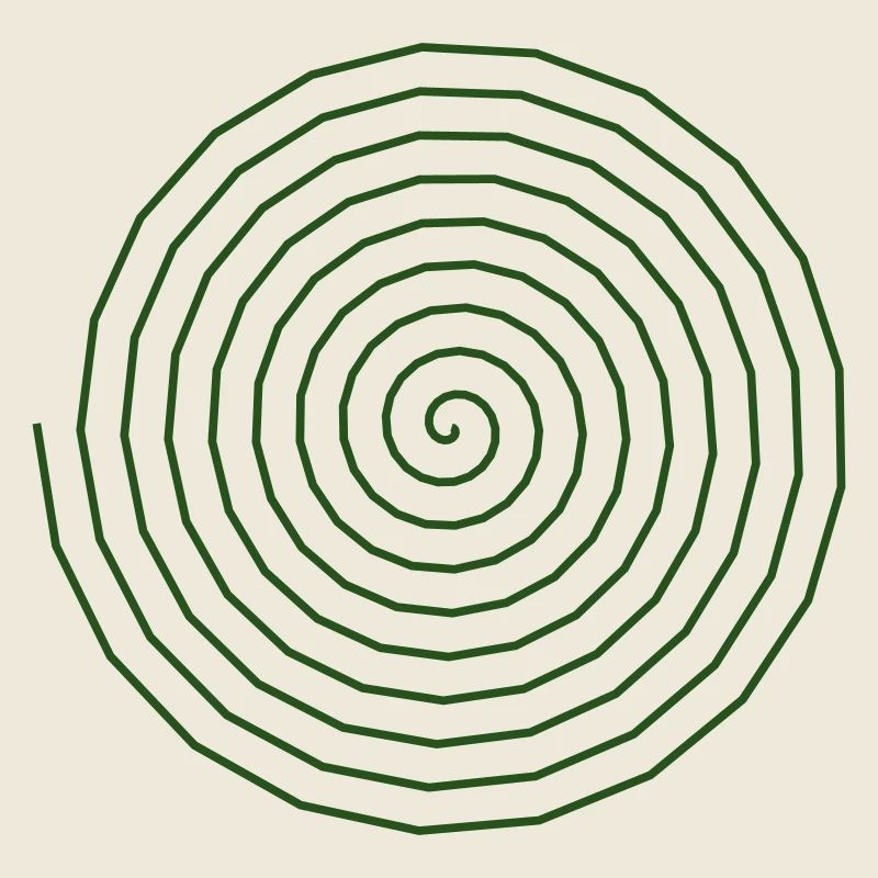 Feng Shui Spirale Motiv