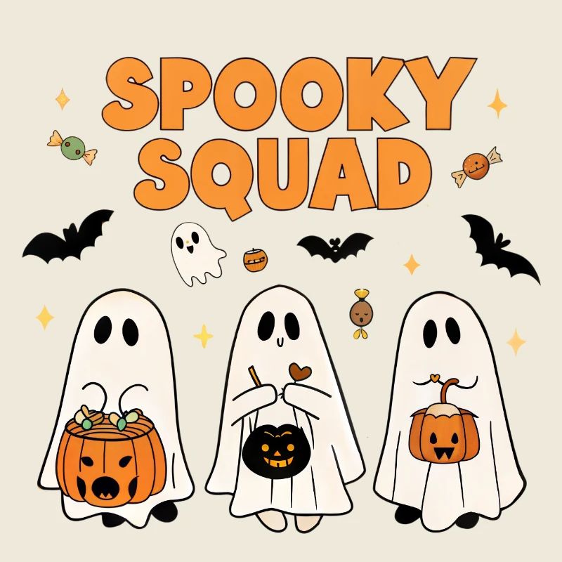 Spooky Squad Halloween Design