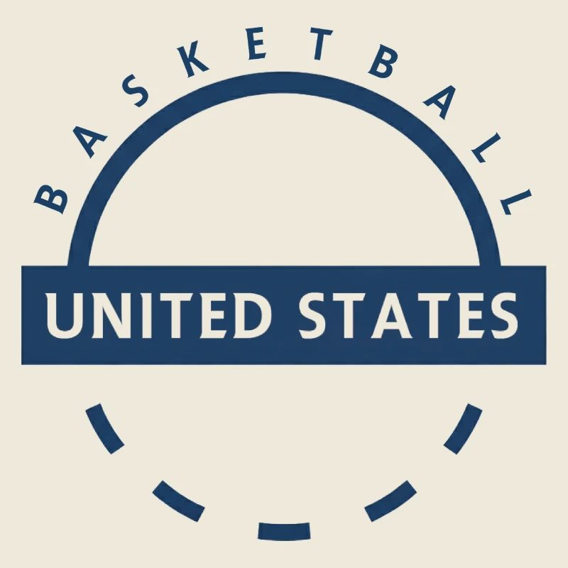 Basket-ball Emblème des États-Unis