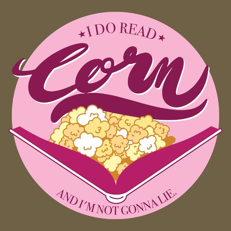 Corn with pink background