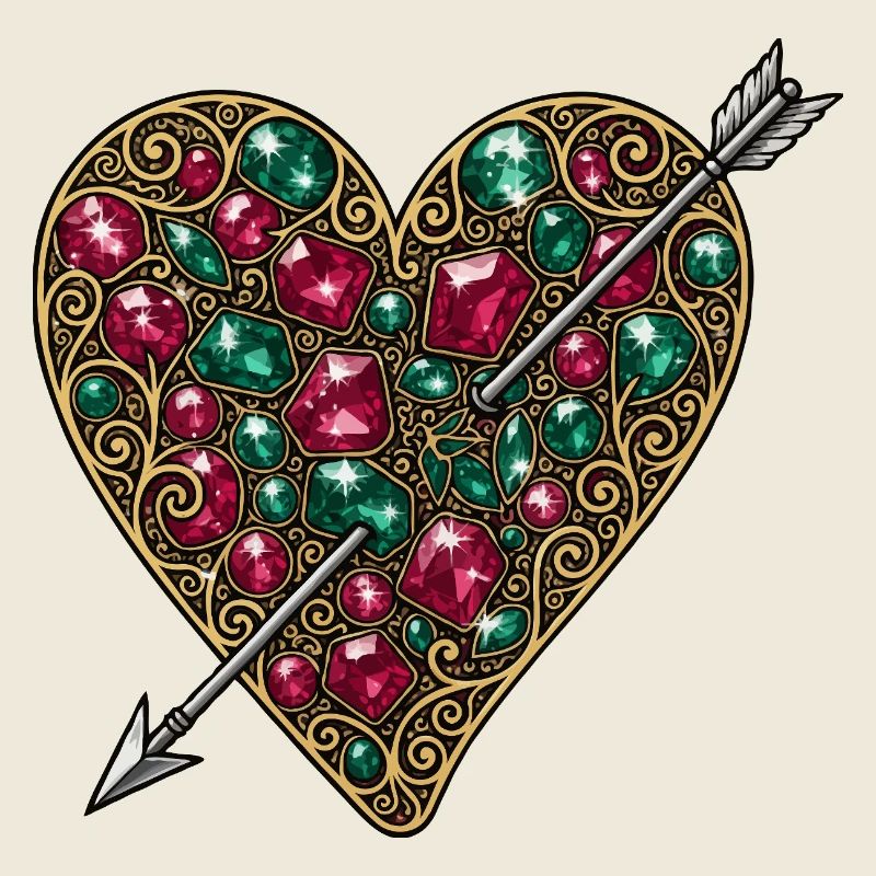 Herz Juwel Liebe