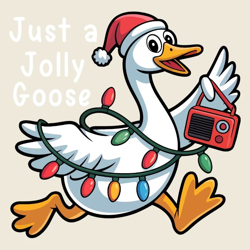 Juste un Noël Jolly Goose