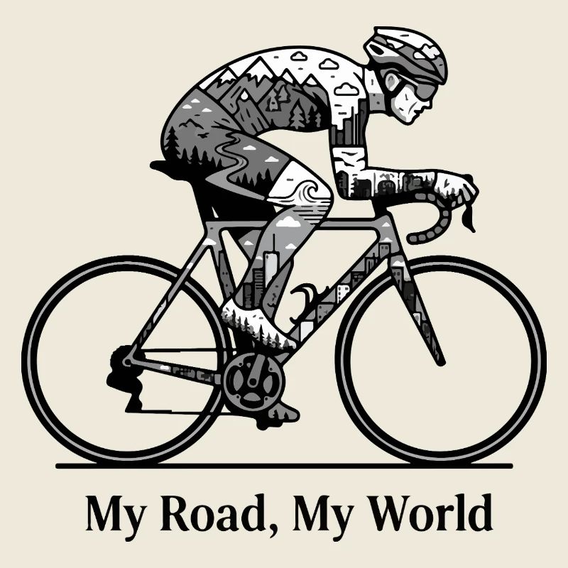 Ma route, mon monde de cyclisme
