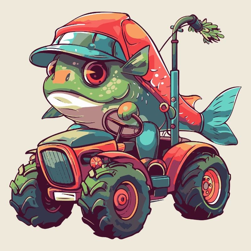 Éleveur de tracteurs de poissons Piranha