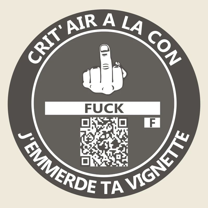 Vignette Crit'air à la con