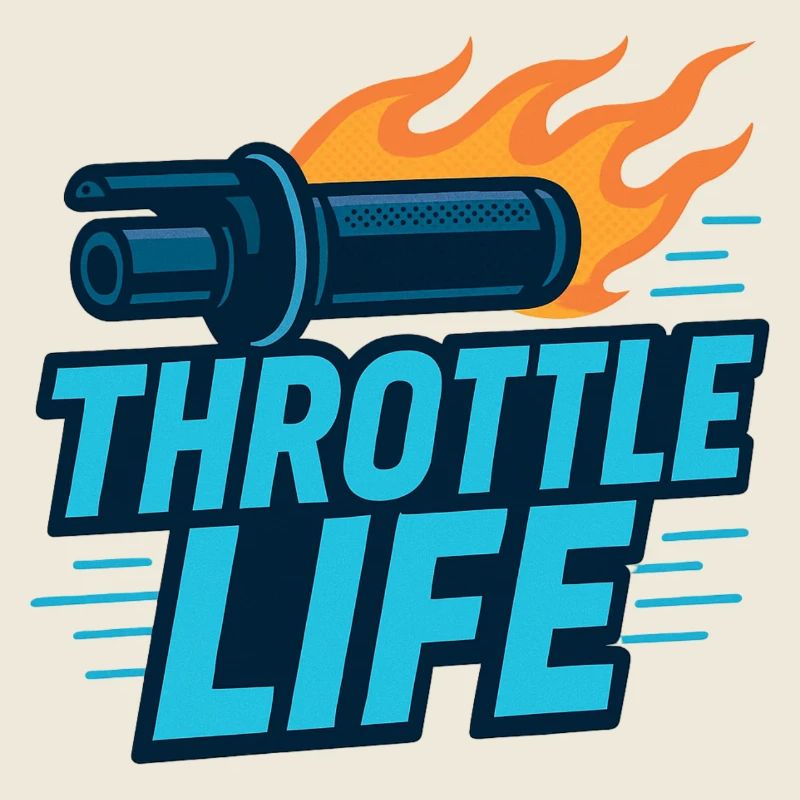 Throttle Life - Moto - Biker