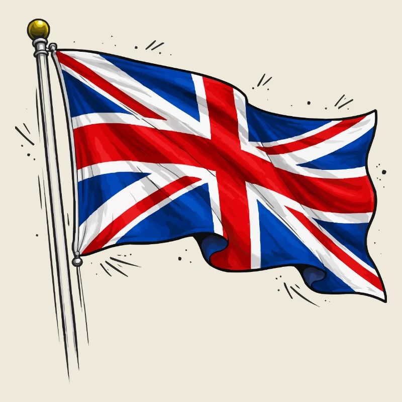 Drapeau de l’Angleterre de Grande-Bretagne