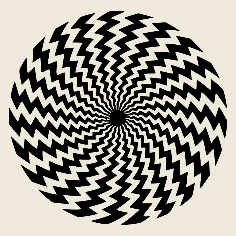 Optical Illusion – Sweat à capuche et t-shirt Geometry Fun