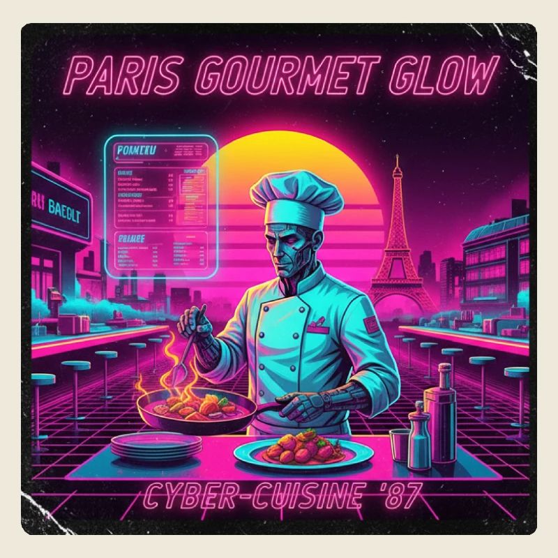 Paris Retro Gourmet