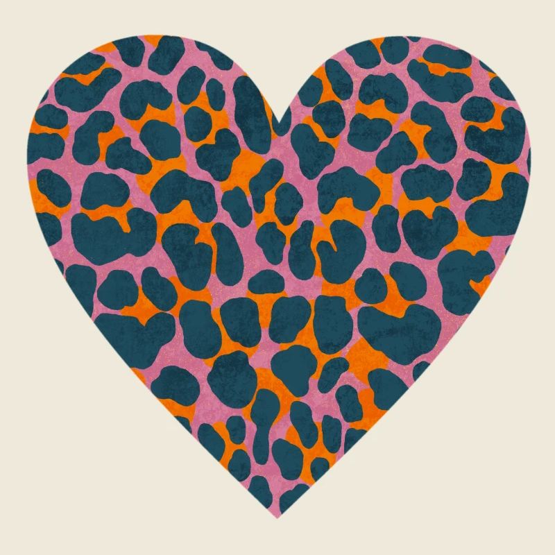 Leoparden Herz