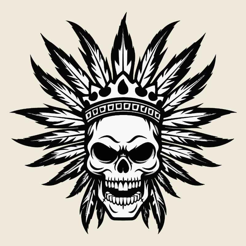 Häuptling Apache TotenIndianer