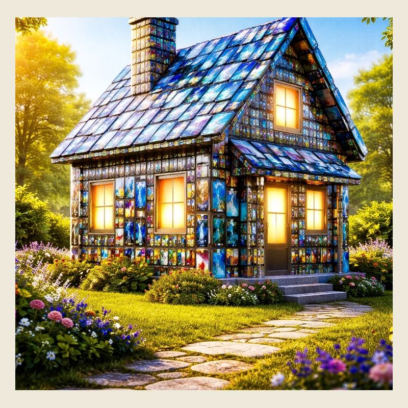 Mosaic Cottage: Buntes Haus