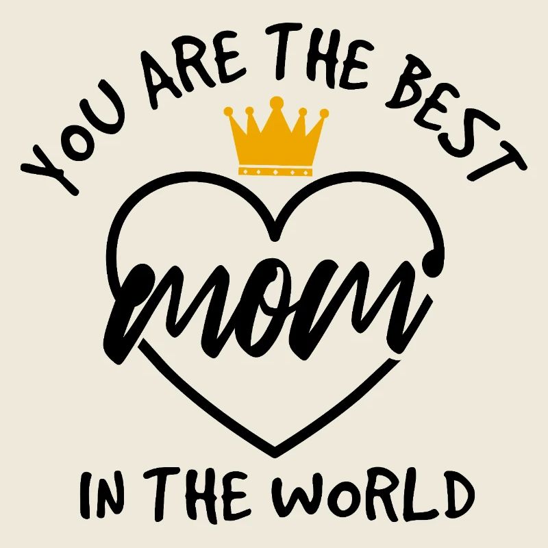 Beste Mama der Welt Kronen-Shirt