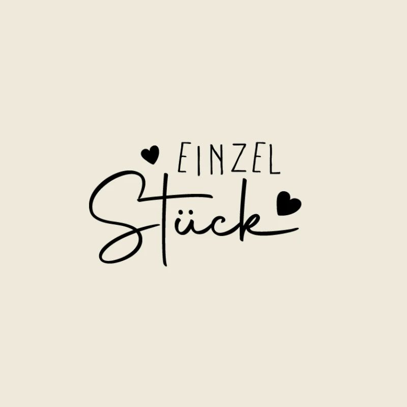 Einzelstücke Shirt – Liebevolles Statement Design