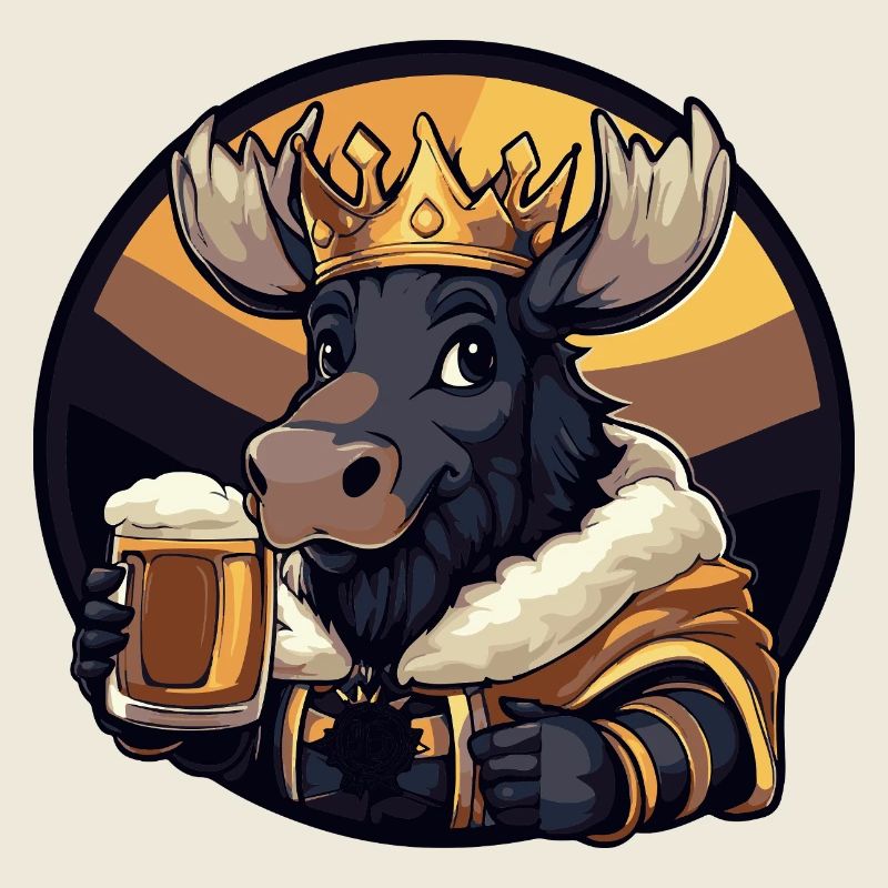 Elch Bier Lustig